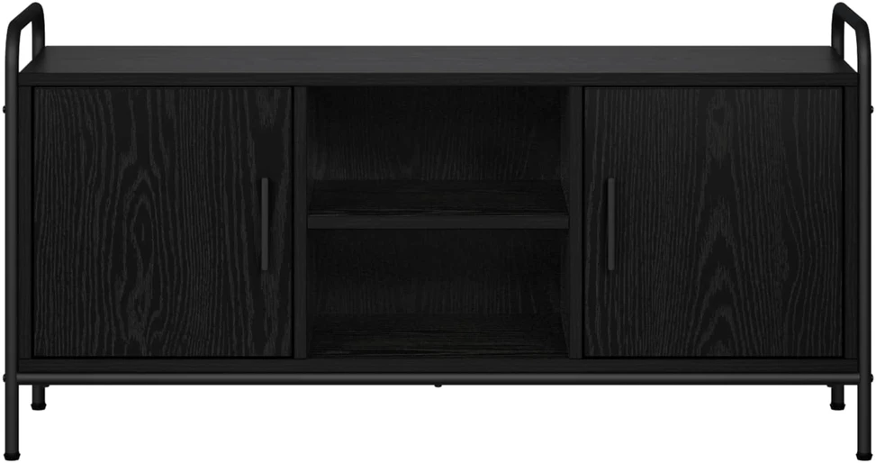 TV staliukas Televizoriaus spintelė 99 x 33 x 50 cm Juodojo ąžuolo