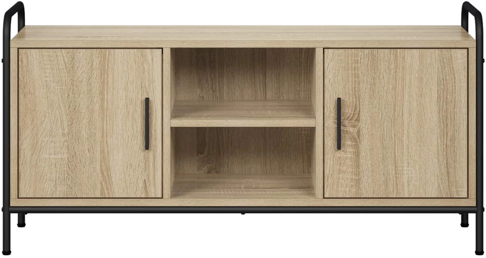TV staliukas Televizoriaus spintelė 99 x 33 x 50 cm Sonoma ąžuolas