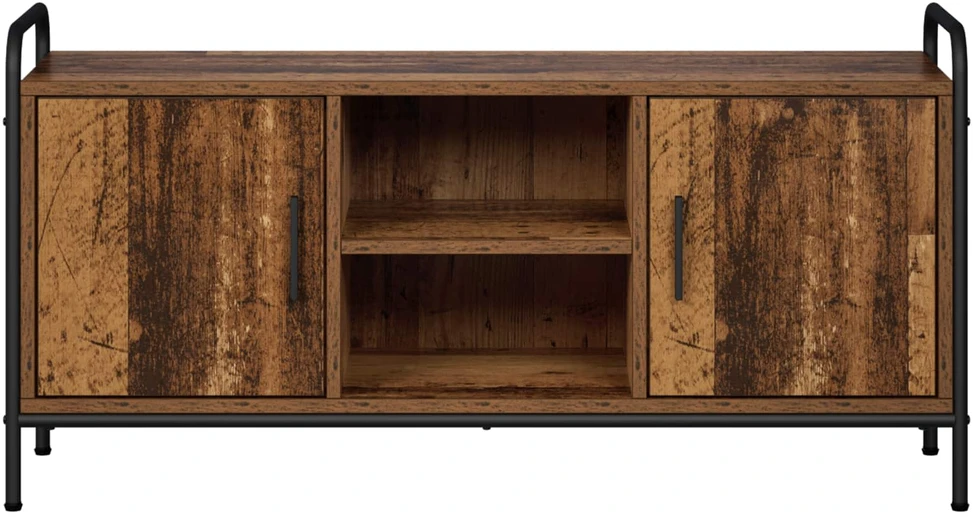 TV staliukas Televizoriaus spintelė 99 x 33 x 50 cm Sendintos medienos