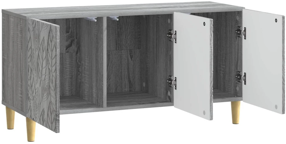 TV staliukas Televizoriaus spintelė 99 x 34,5 x 50 cm Pilka Sonoma