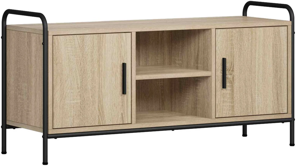 TV staliukas Televizoriaus spintelė 99 x 33 x 50 cm Sonoma ąžuolas