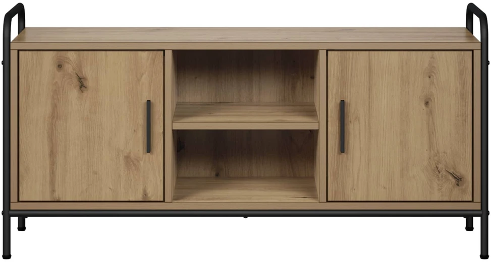 TV staliukas Televizoriaus spintelė 99 x 33 x 50 cm Artisano ąžuolo