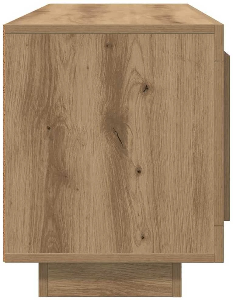 TV staliukas Televizoriaus spintelė 102 x 35 x 45 cm Amatininkų ąžuolas