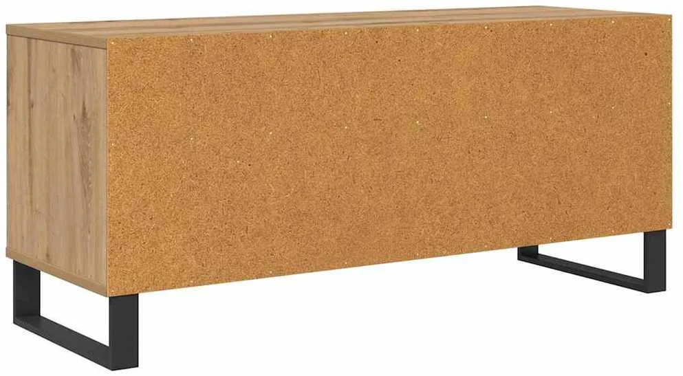 TV staliukas Televizoriaus spintelė 100 x 34,5 x 44,5 cm Amatininkų ąžuolas