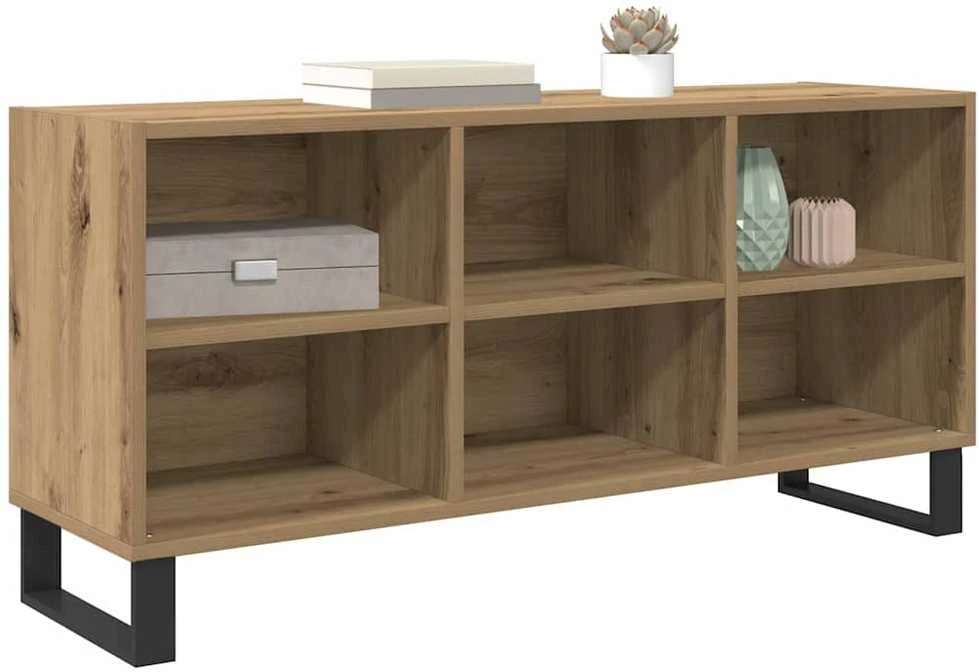 TV staliukas Televizoriaus spintelė 103,5 x 30 x 50 cm Amatininkų ąžuolas