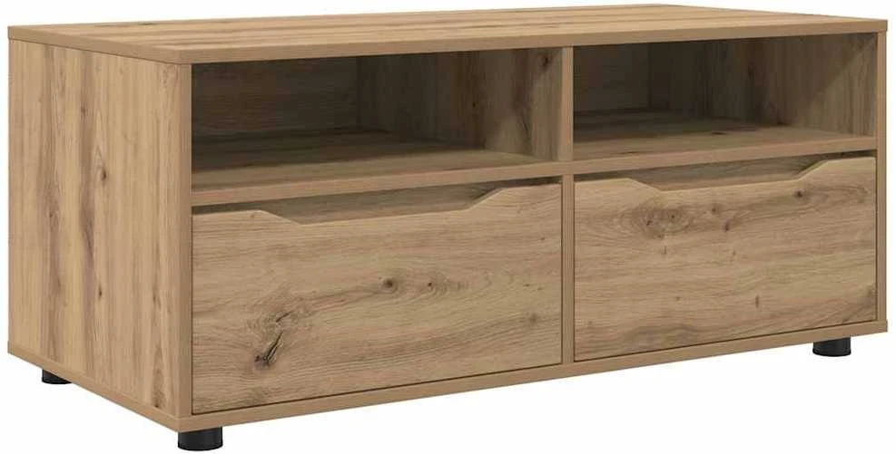 TV staliukas Televizoriaus spintelė 100 x 48 x 43 cm Amatininkų ąžuolas