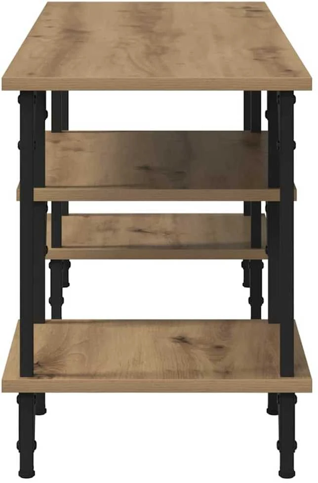 TV staliukas Televizoriaus spintelė 102 x 35 x 45,5 cm Amatininkų ąžuolas