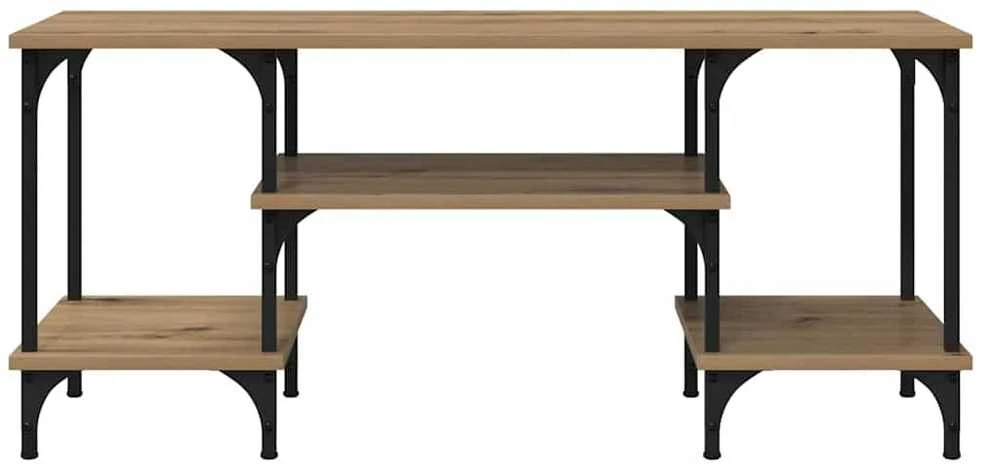 TV staliukas Televizoriaus spintelė 102 x 35 x 45,5 cm Amatininkų ąžuolas