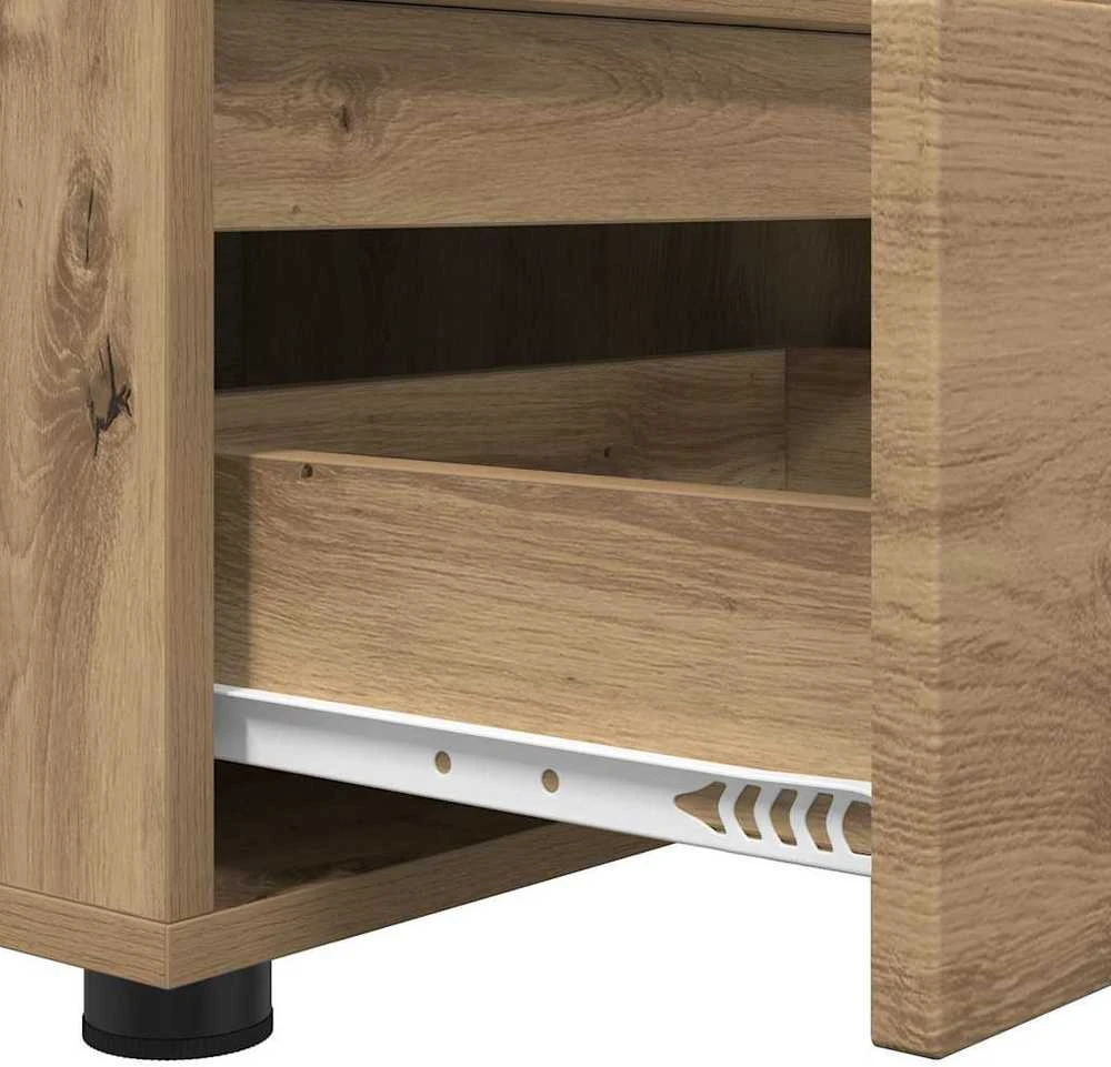 TV staliukas Televizoriaus spintelė 100 x 48 x 43 cm Amatininkų ąžuolas