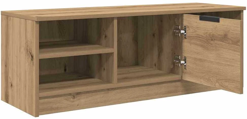 TV staliukas Televizoriaus spintelė 102 x 35 x 36,5 cm Amatininkų ąžuolas