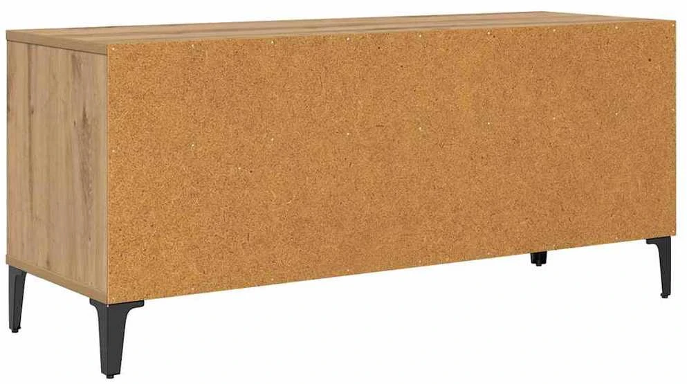 TV staliukas Televizoriaus spintelė 100 x 34,5 x 44,5 cm Amatininkų ąžuolas