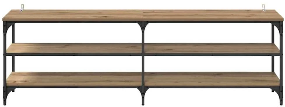 TV staliukas Televizoriaus spintelė 160 x 30 x 50 cm Amatininkų ąžuolas
