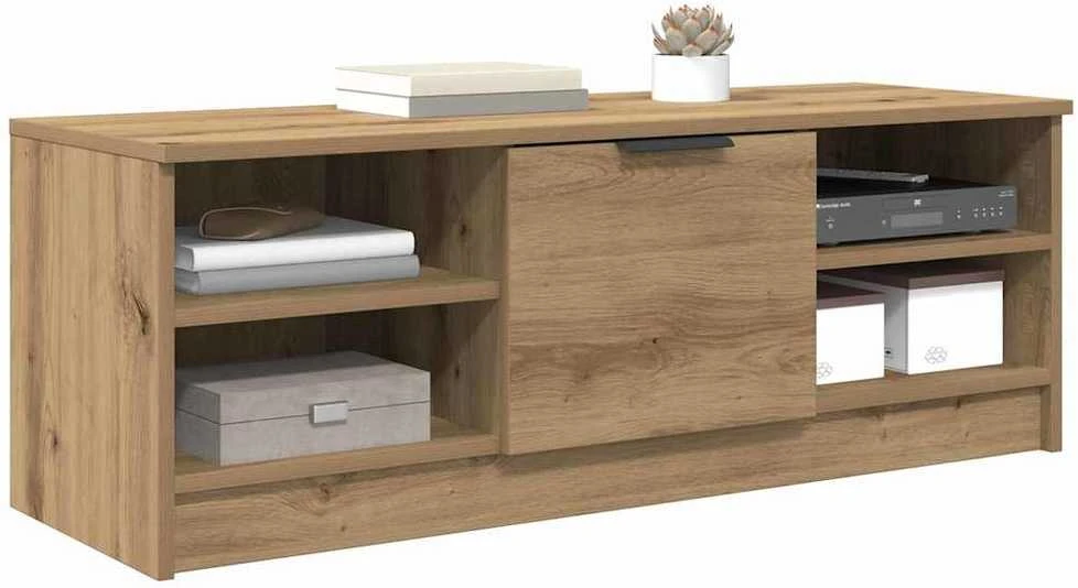 TV staliukas Televizoriaus spintelė 102 x 35 x 36,5 cm Amatininkų ąžuolas