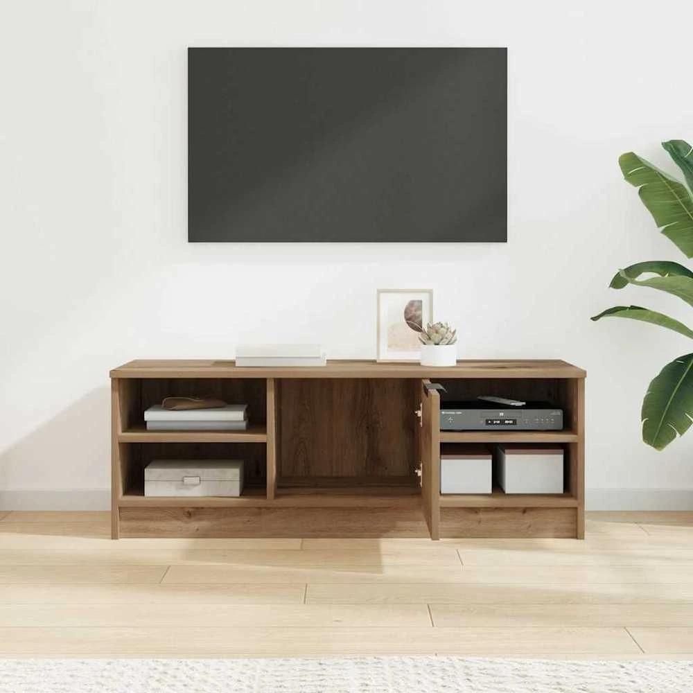 TV staliukas Televizoriaus spintelė 102 x 35 x 36,5 cm Amatininkų ąžuolas