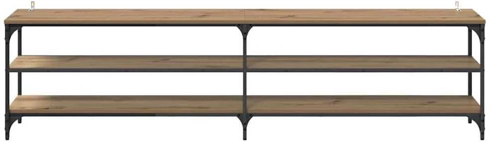 TV staliukas Televizoriaus spintelė 200 x 30 x 50 cm Amatininkų ąžuolas