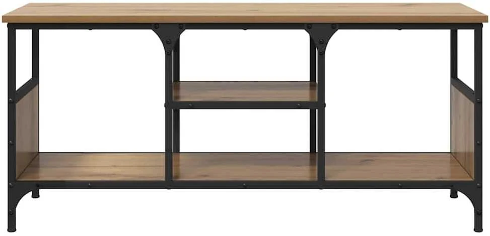 TV staliukas Televizoriaus spintelė 100 x 35 x 45 cm Amatininkų ąžuolas