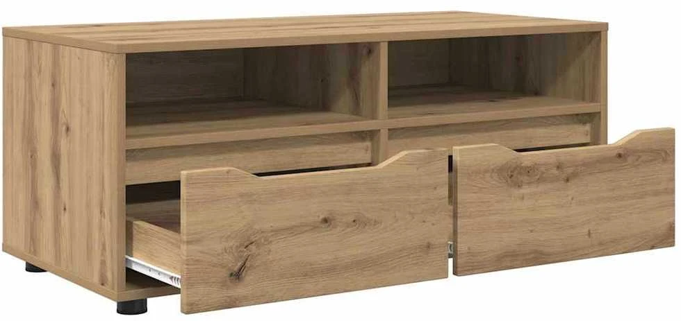 TV staliukas Televizoriaus spintelė 100 x 48 x 43 cm Amatininkų ąžuolas