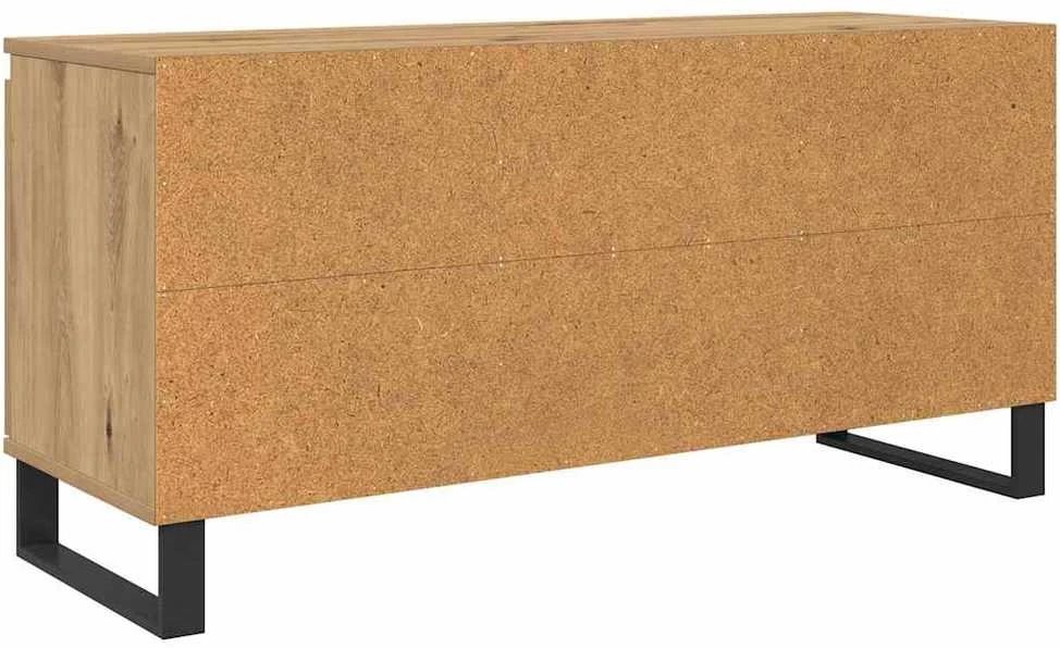 TV staliukas Televizoriaus spintelė 104 x 35 x 50 cm Amatininkų ąžuolas