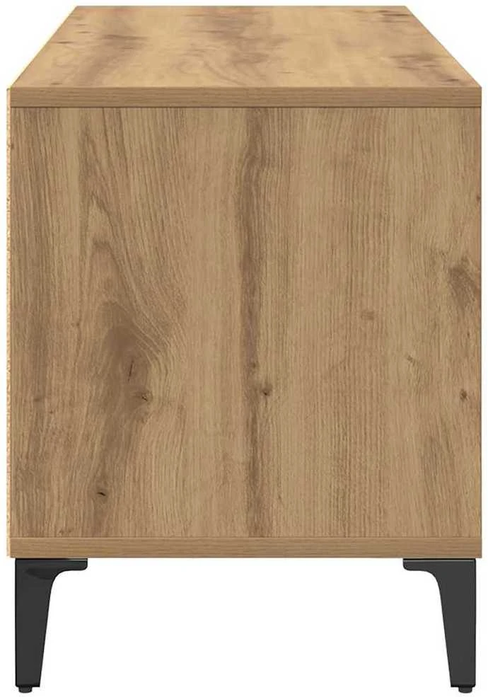 TV staliukas Televizoriaus spintelė 100 x 34,5 x 44,5 cm Amatininkų ąžuolas