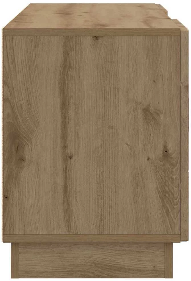 TV staliukas Televizoriaus spintelė 102 x 34,5 x 47 cm Artisano ąžuolo