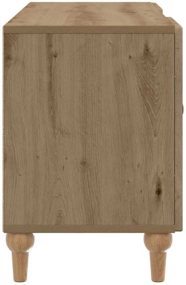 TV staliukas Televizoriaus spintelė 102 x 34,5 x 50 cm Artisano ąžuolo