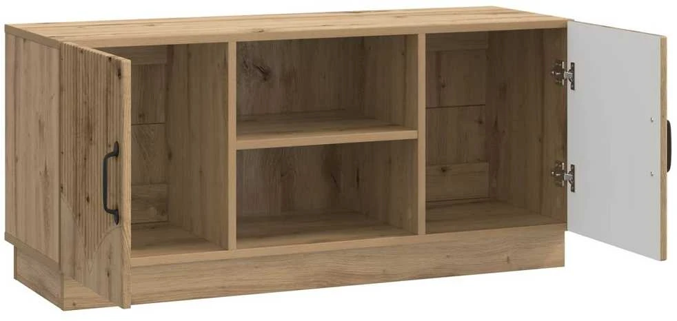 TV staliukas Televizoriaus spintelė 102 x 34,5 x 47 cm Artisano ąžuolo