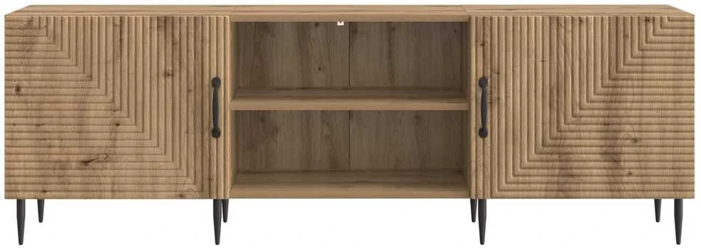 TV staliukas Televizoriaus spintelė 150 x 31 x 50 cm Artisano ąžuolo
