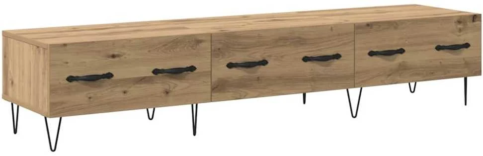 TV staliukas Televizoriaus spintelė 150 x 36 x 30 cm artisano ąžuolo