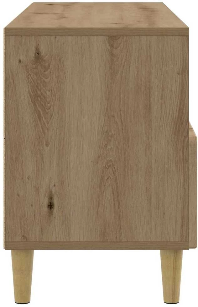 TV staliukas Televizoriaus spintelė 102 x 34,5 x 50 cm Artisano ąžuolo