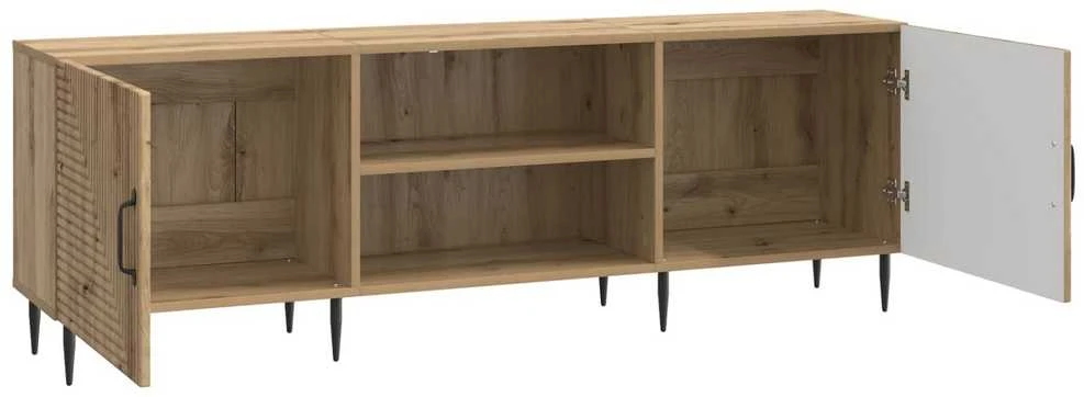 TV staliukas Televizoriaus spintelė 150 x 31 x 50 cm Artisano ąžuolo