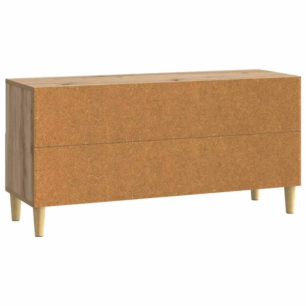 TV staliukas Televizoriaus spintelė 102 x 34,5 x 50 cm Artisano ąžuolo