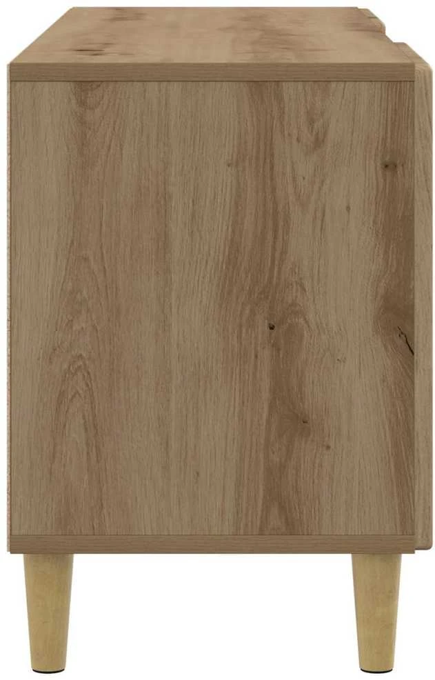 TV staliukas Televizoriaus spintelė 102 x 34,5 x 50 cm Artisano ąžuolo