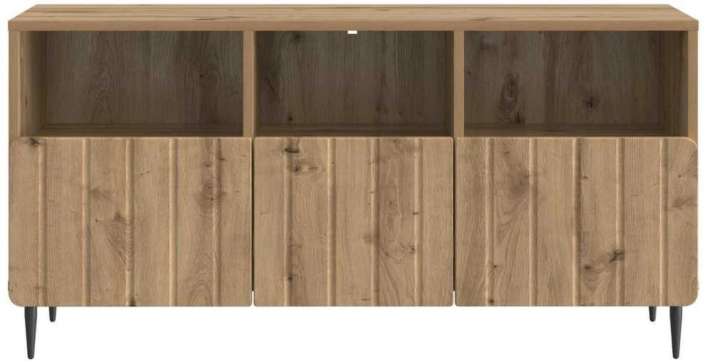 TV staliukas Televizoriaus spintelė 102 x 34,5 x 50 cm Artisano ąžuolo