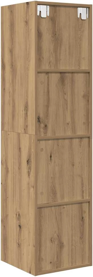 TV staliukas TV spintelių komplektas 37 x 37 x 142,5 cm Amatininkų ąžuolas
