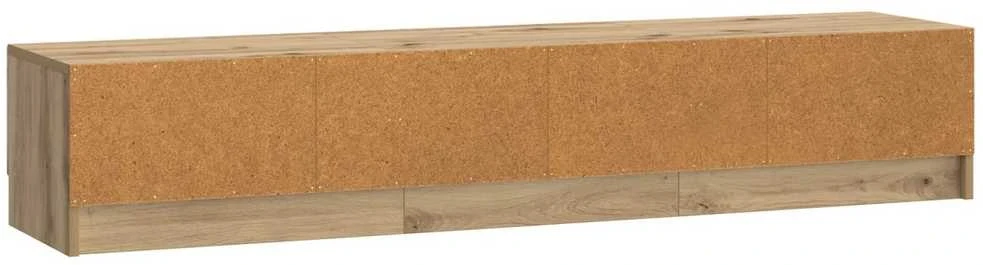 TV staliukas Televizoriaus spintelė 147 x 34,5 x 27 cm Artisano ąžuolo