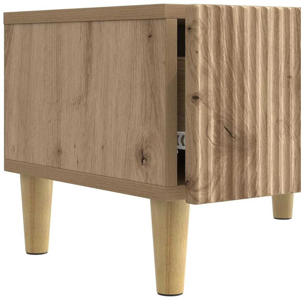 TV staliukas Televizoriaus spintelė 147 x 34,5 x 30 cm Artisano ąžuolo