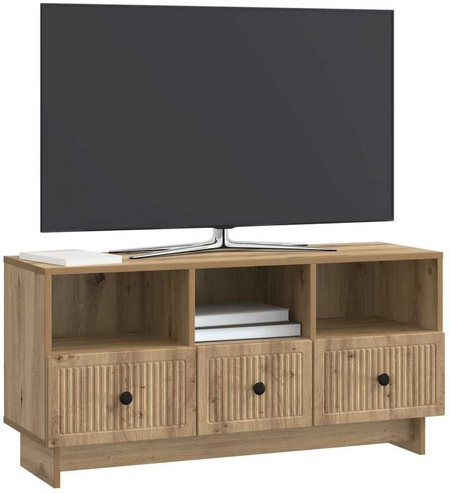 Televizoriaus spintelė 102 x 34,5 x 50 cm Artisano ąžuolo