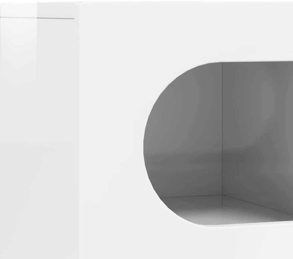TV staliukas Televizoriaus spintelė ELST 60 x 35 x 40 cm Apdirbta mediena