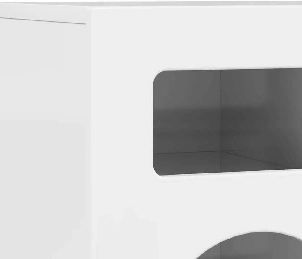 TV staliukas Televizoriaus spintelė ELST 80 x 35 x 40 cm Apdirbta mediena