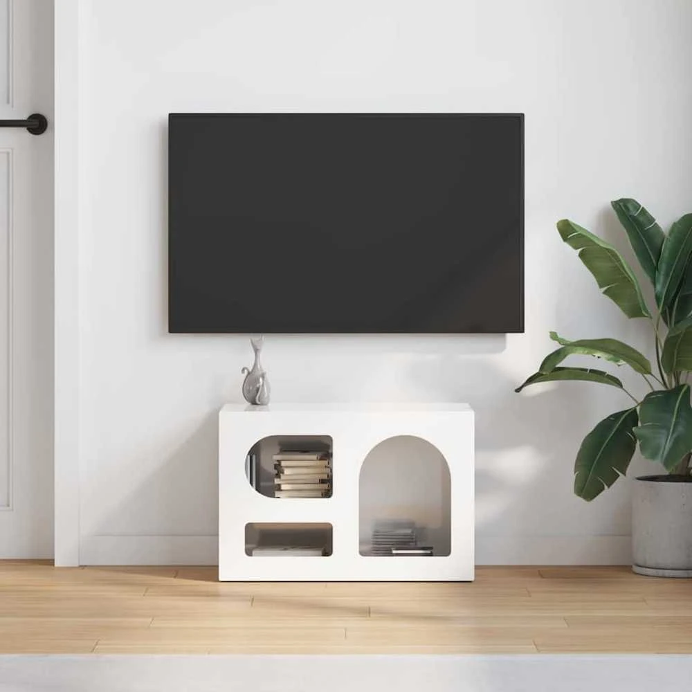 TV staliukas Televizoriaus spintelė ELST 60 x 35 x 40 cm Apdirbta mediena