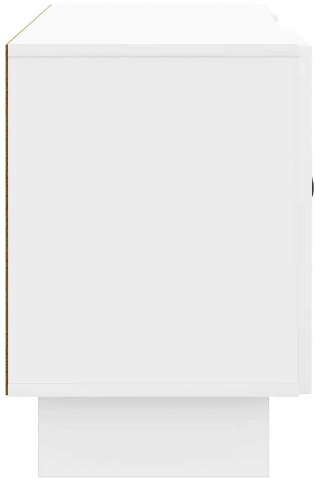 TV staliukas Televizoriaus spintelė 102 x 34,5 x 50 cm Itin blizgi balta