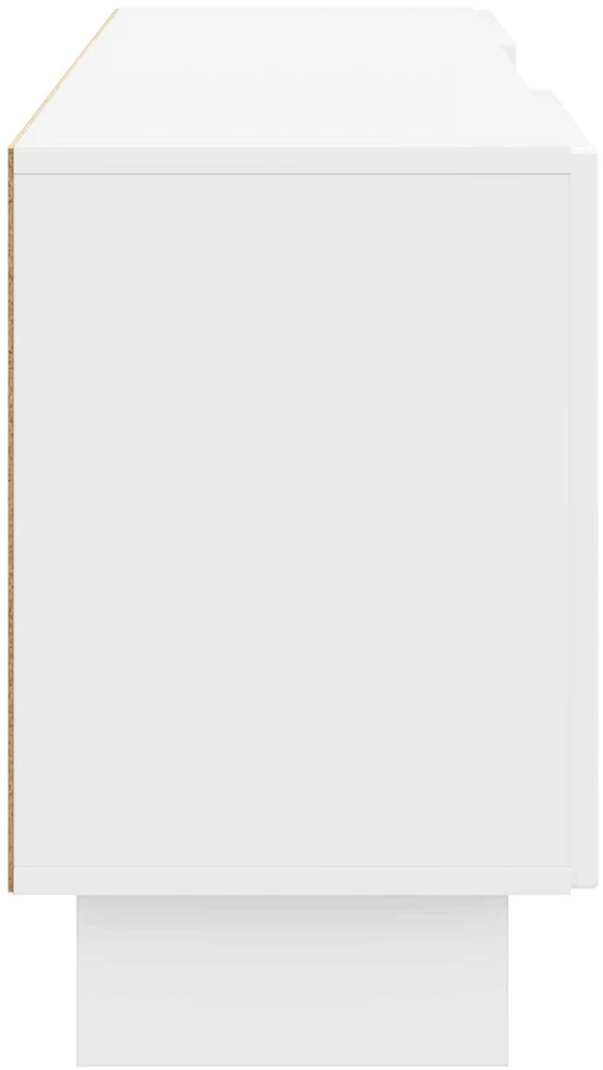 TV staliukas Televizoriaus spintelė 150 x 31 x 50 cm Itin blizgi balta
