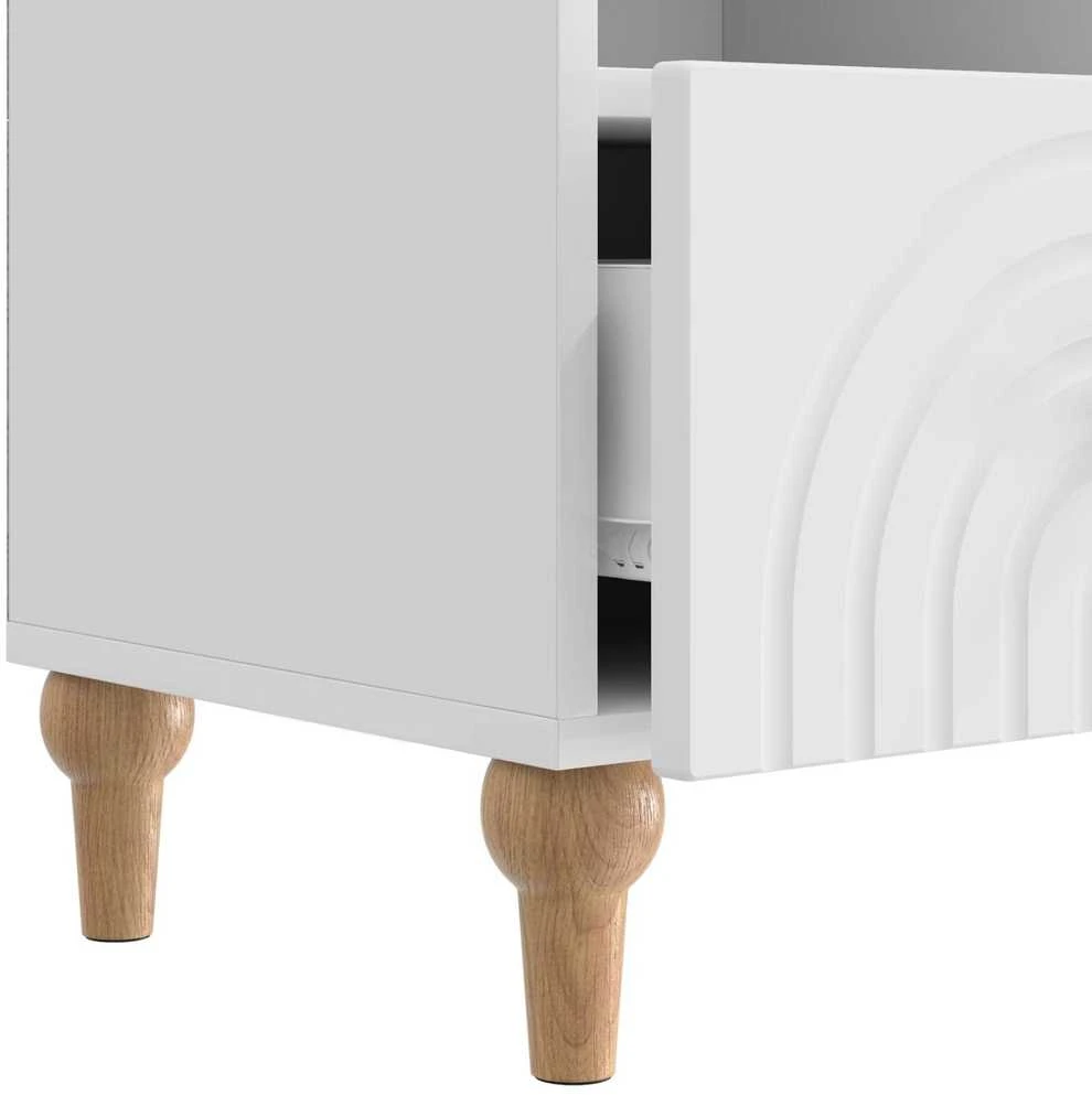 TV staliukas Televizoriaus spintelė 102 x 34,5 x 50 cm Dirbtinė mediena