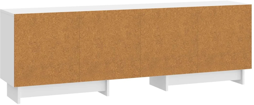 TV staliukas Televizoriaus spintelė 150 x 31 x 50 cm Itin blizgi balta