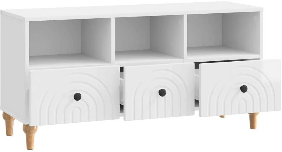 TV staliukas Televizoriaus spintelė 102 x 34,5 x 50 cm Dirbtinė mediena