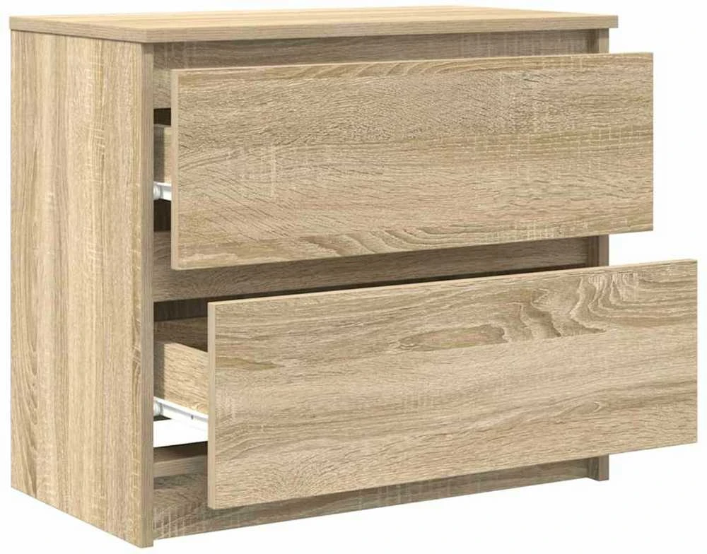 TV staliukas Televizoriaus spintelė, ąžuolo, 60x35x54 cm, apdirbta mediena