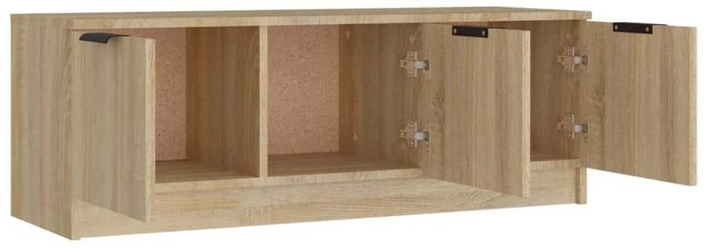 TV staliukas Televizoriaus spintelė, ąžuolo, 102x35x36,5cm, apdirbta mediena