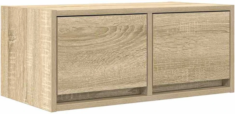 TV staliukas Televizoriaus spintelė, ąžuolo, 60x31x25,5 cm, apdirbta mediena
