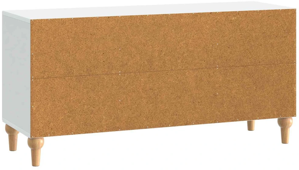 TV staliukas Televizoriaus spintelė Balta 102 x 34,5 x 50 cm
