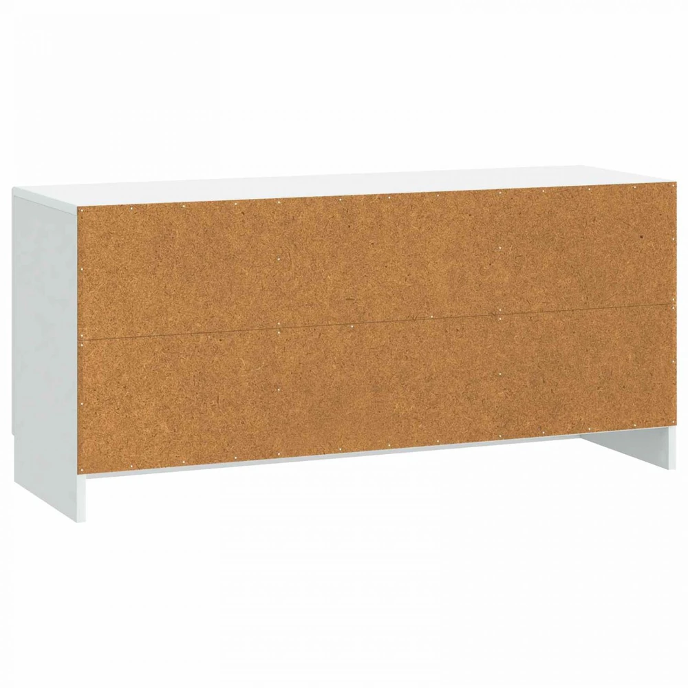 TV staliukas Televizoriaus spintelė Balta 102 x 34,5 x 47 cm